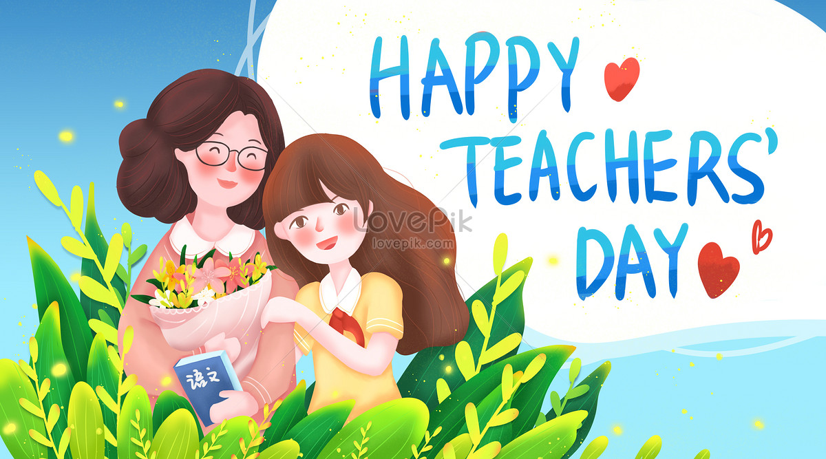 Happy teachers day illustration illustration image_picture free ...