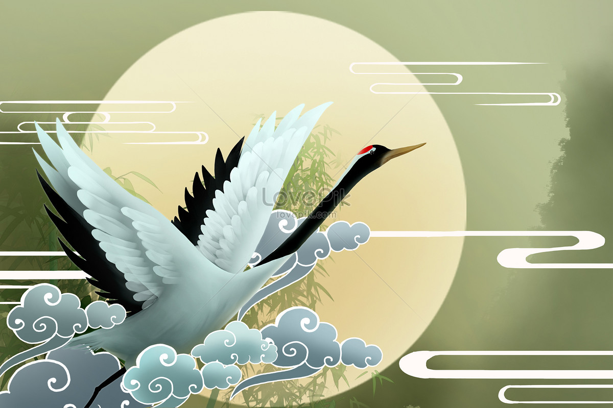 Flying White Crane Images, HD Pictures For Free Vectors Download ...