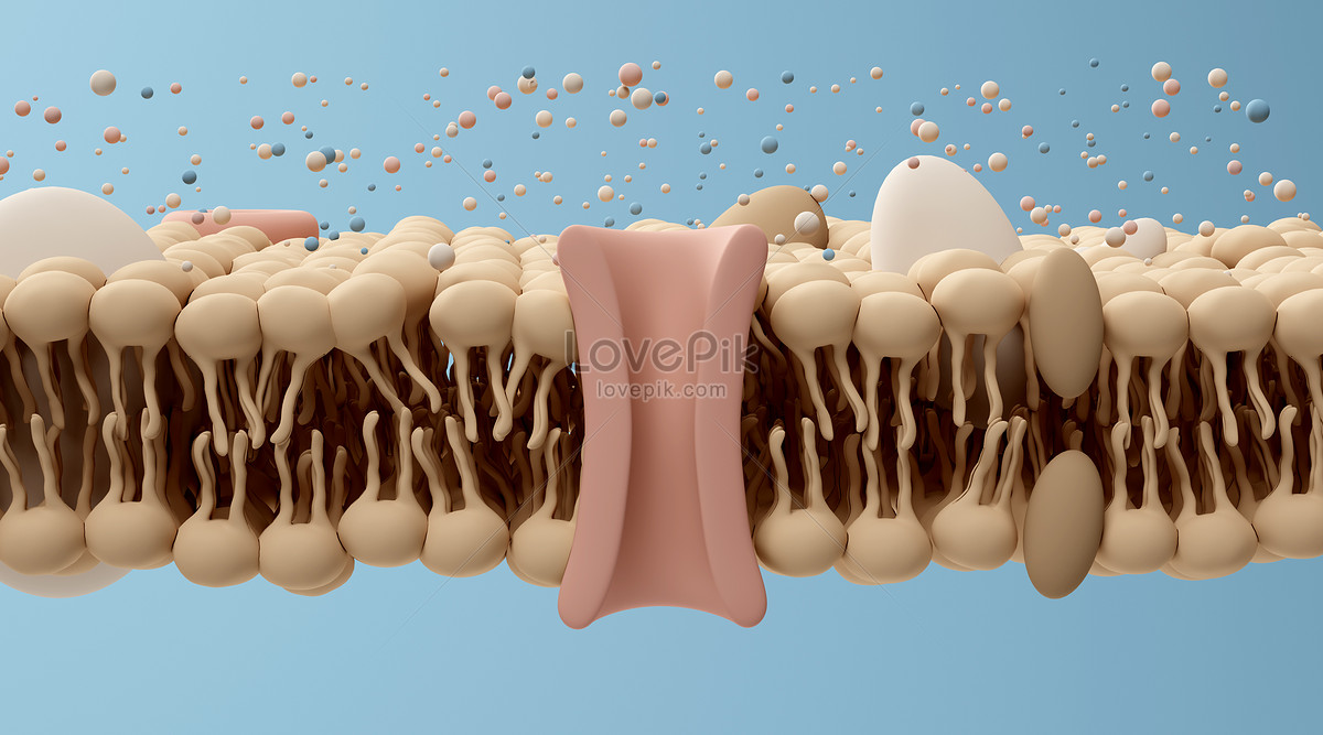 3d fat protein molecule scene creative image_picture free download ...