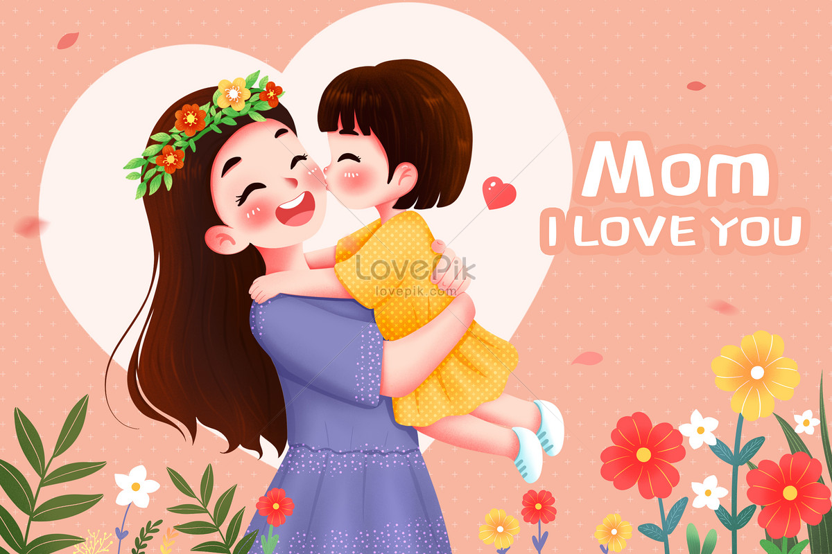 Mother Kissing Children Images, HD Pictures For Free Vectors ...