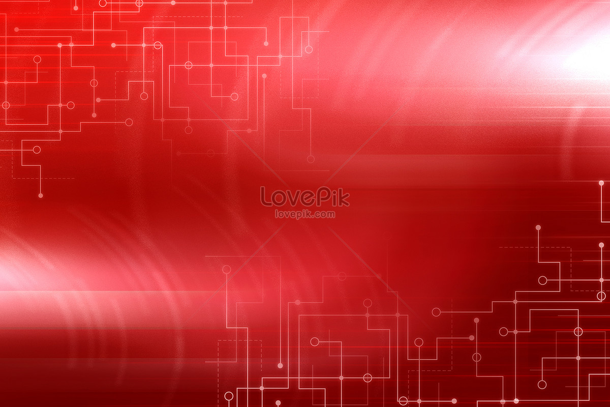 tech background red