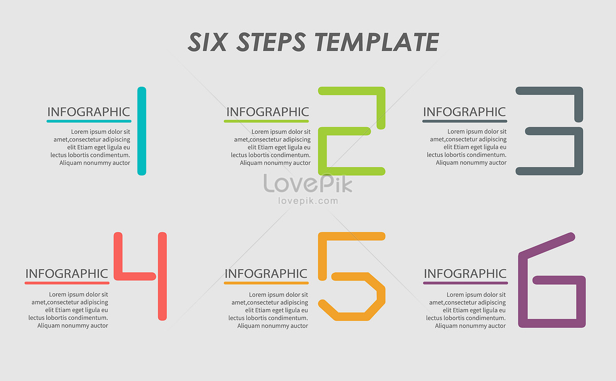 Six Infographic Images, HD Pictures For Free Vectors Download - Lovepik.com