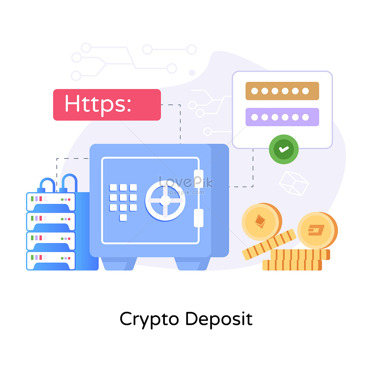 Deposit crypto