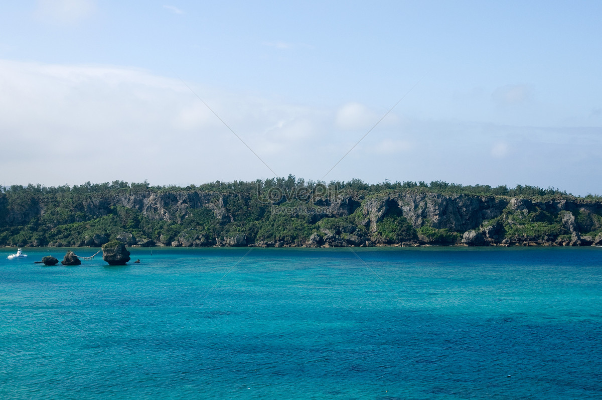 30 Gambar Laut  Biru  Yang Indah Foto Pemandangan HD 