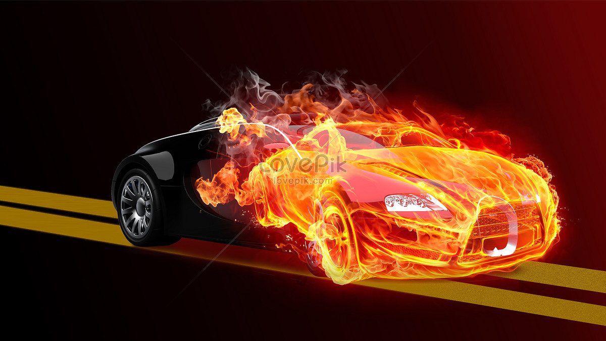 Воя фри автомобиль. Firey car. Пожар креатив.