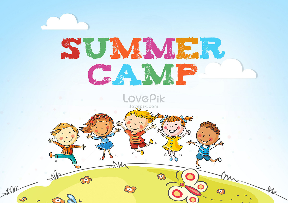 Childrens summer camp creative image_picture free download 500510425 ...