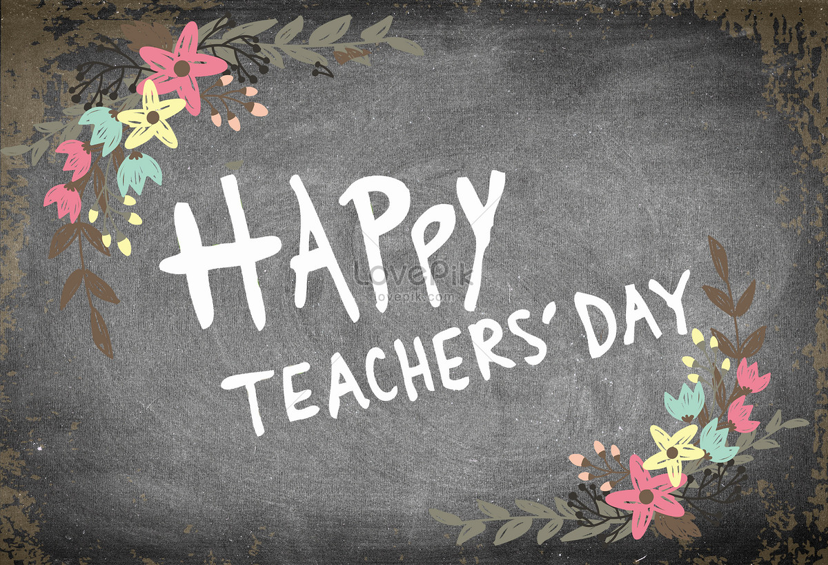 Teachers day blackboard creative image_picture free download 500542323 ...