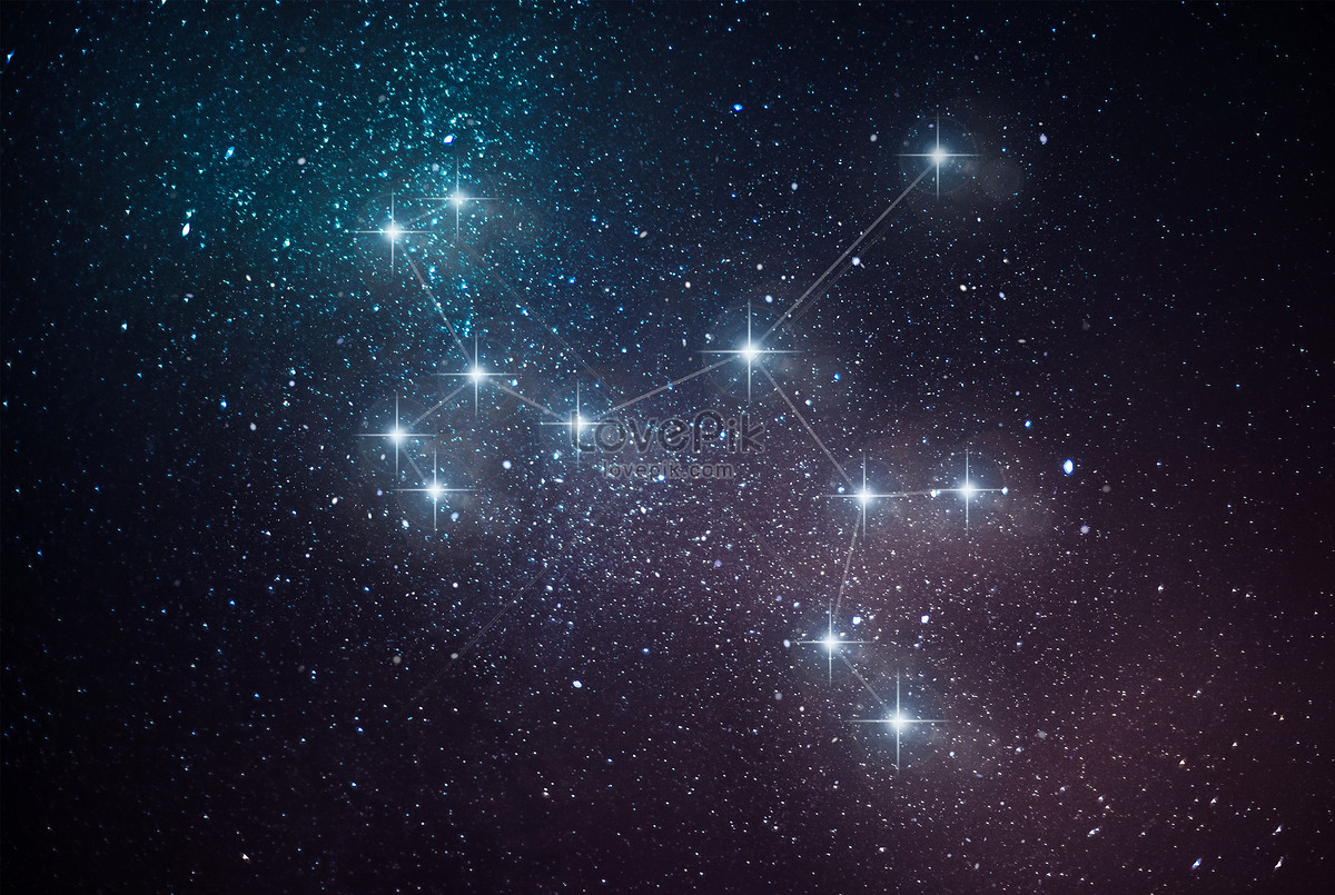 Star constellation background creative image_picture free download ...