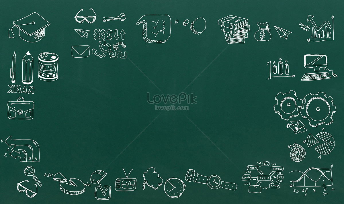educational background, blackboard material, lesson, school blackboard Background