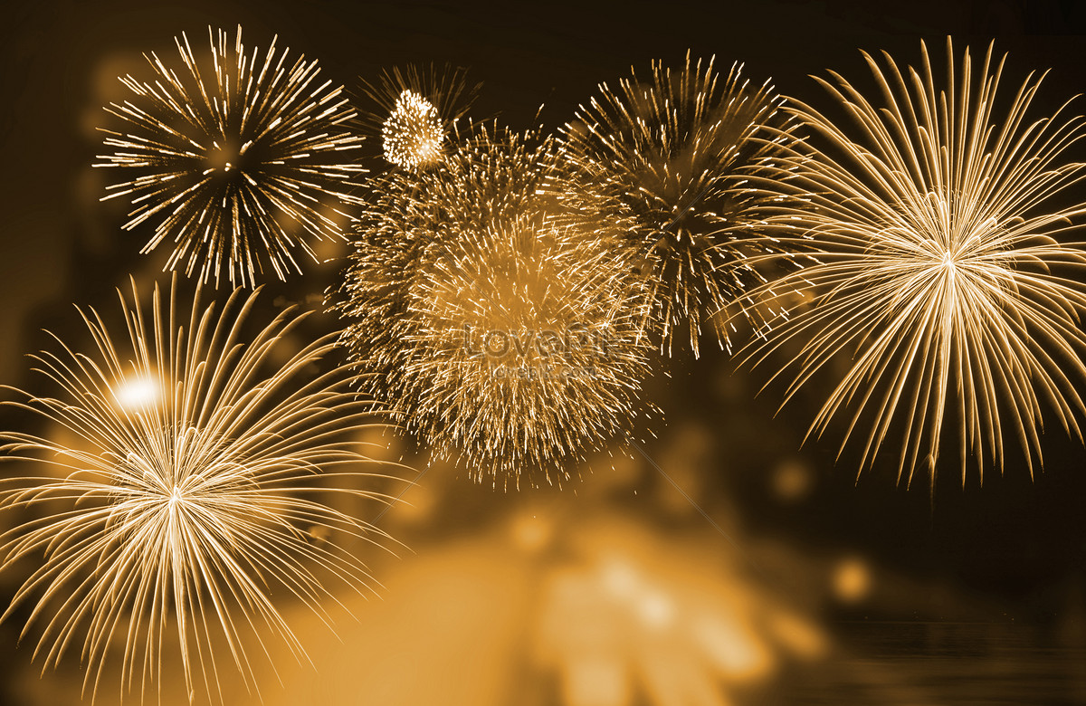 New years fireworks background creative image_picture free ...