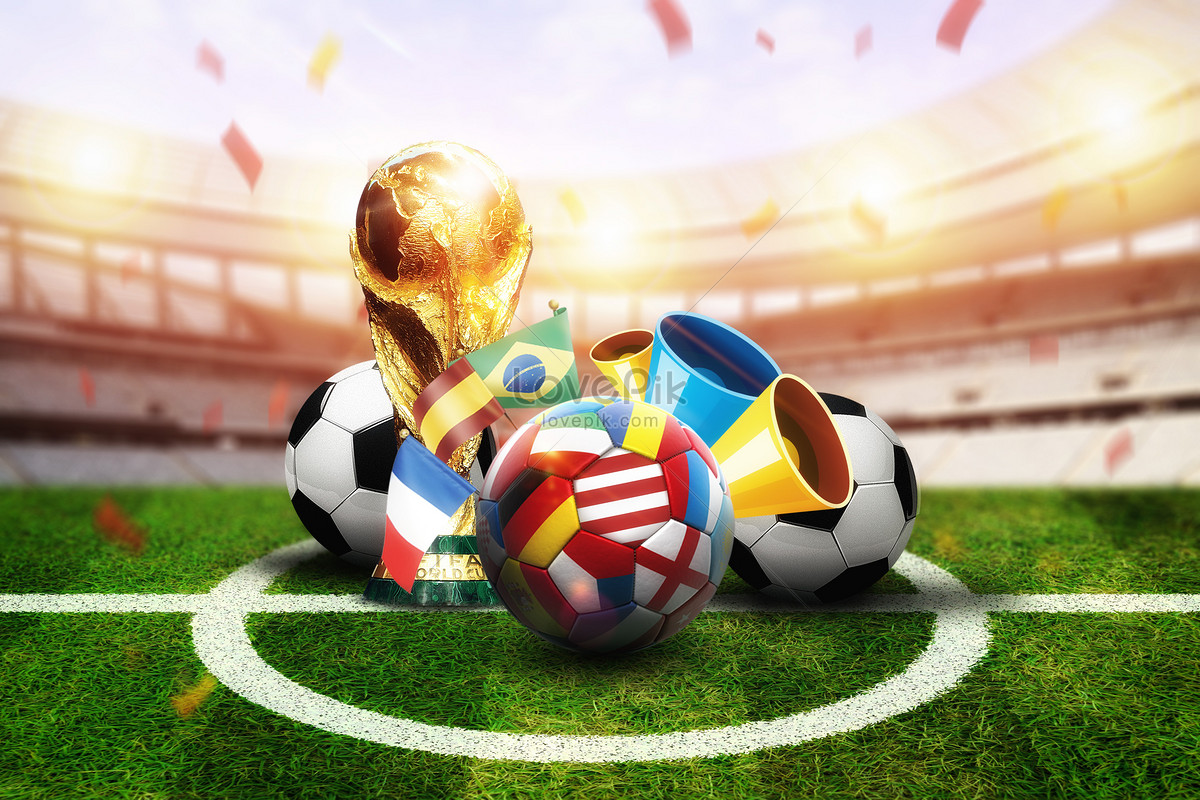 Celebrating the world cup creative image_picture free download ...