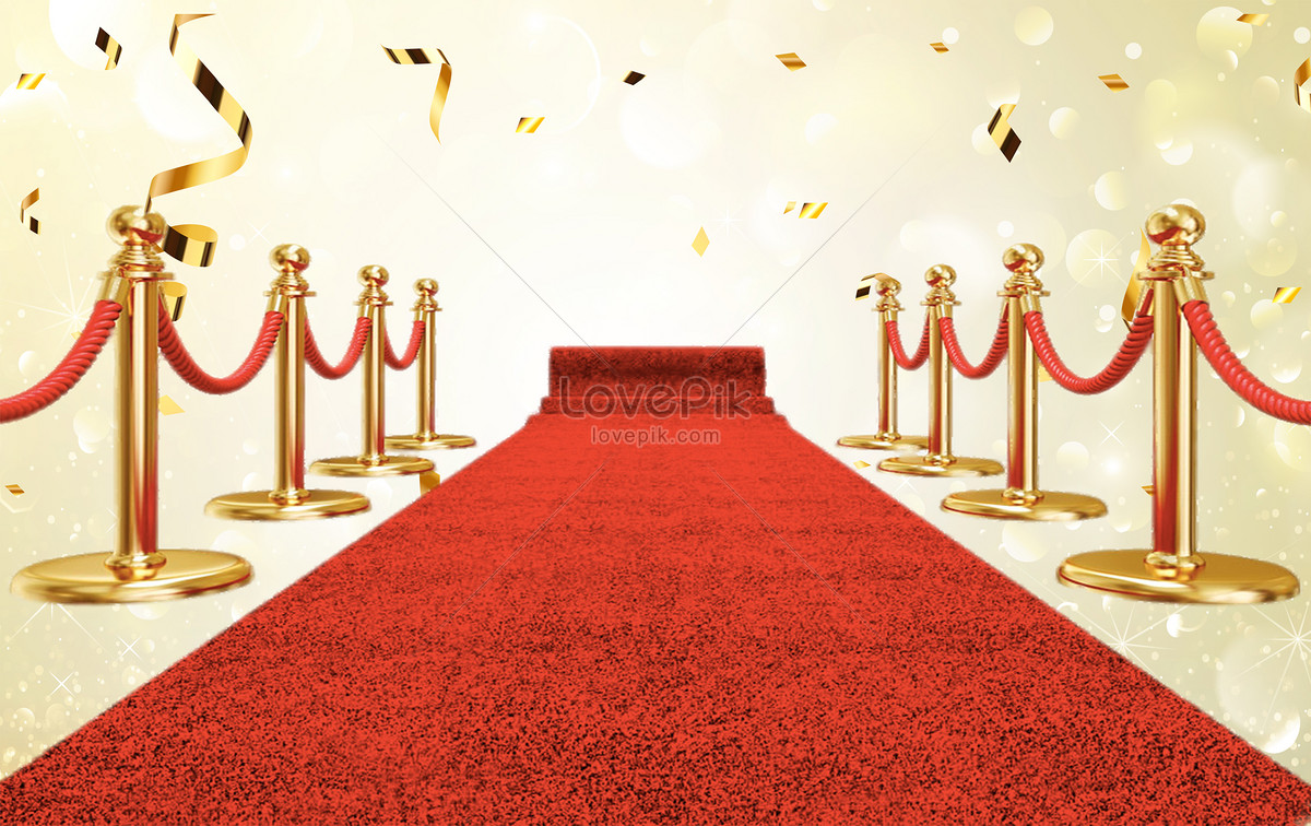 Red carpet awards background poster creative image picture 