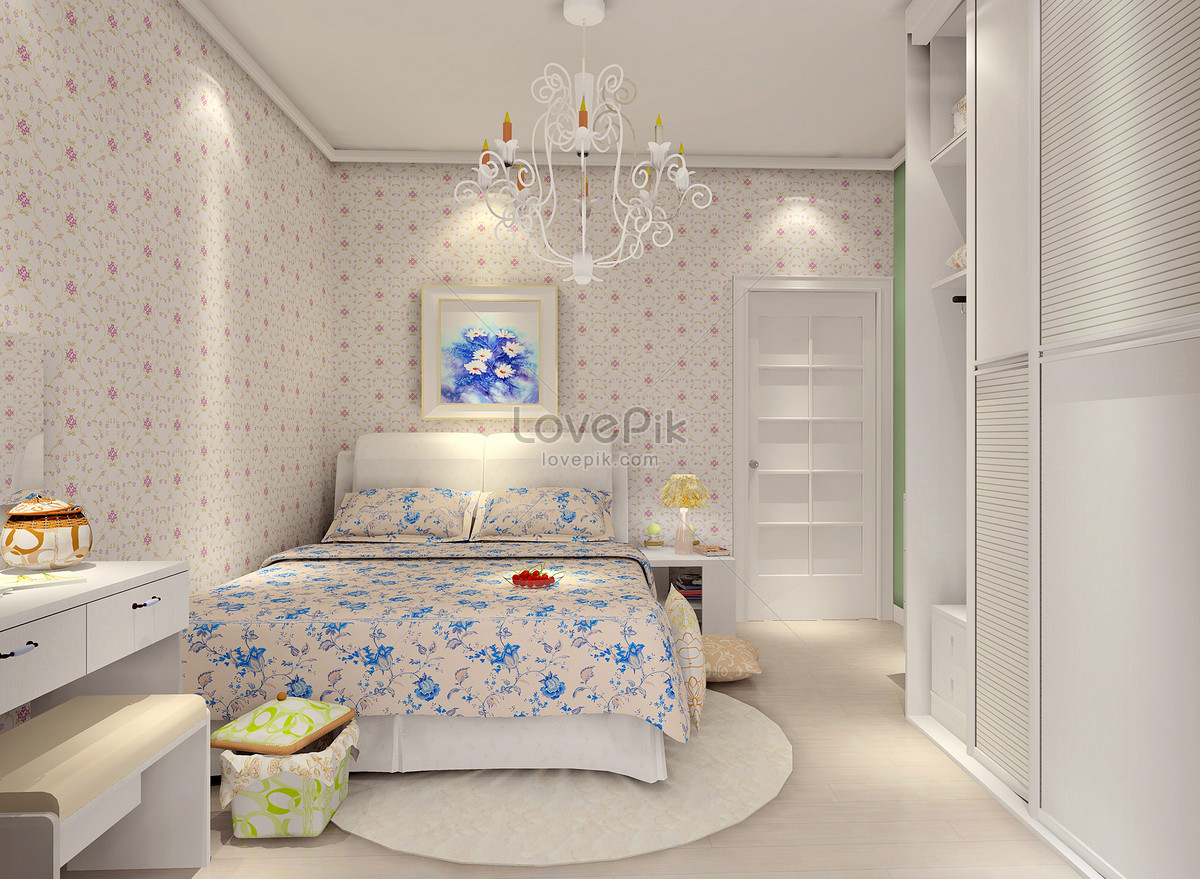 Bedroom scene creative image_picture free download 500949309_lovepik.com