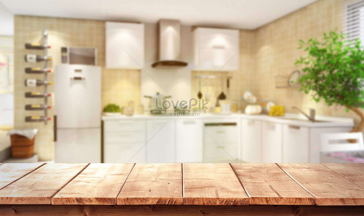 Kitchen desktop background creative image_picture free download