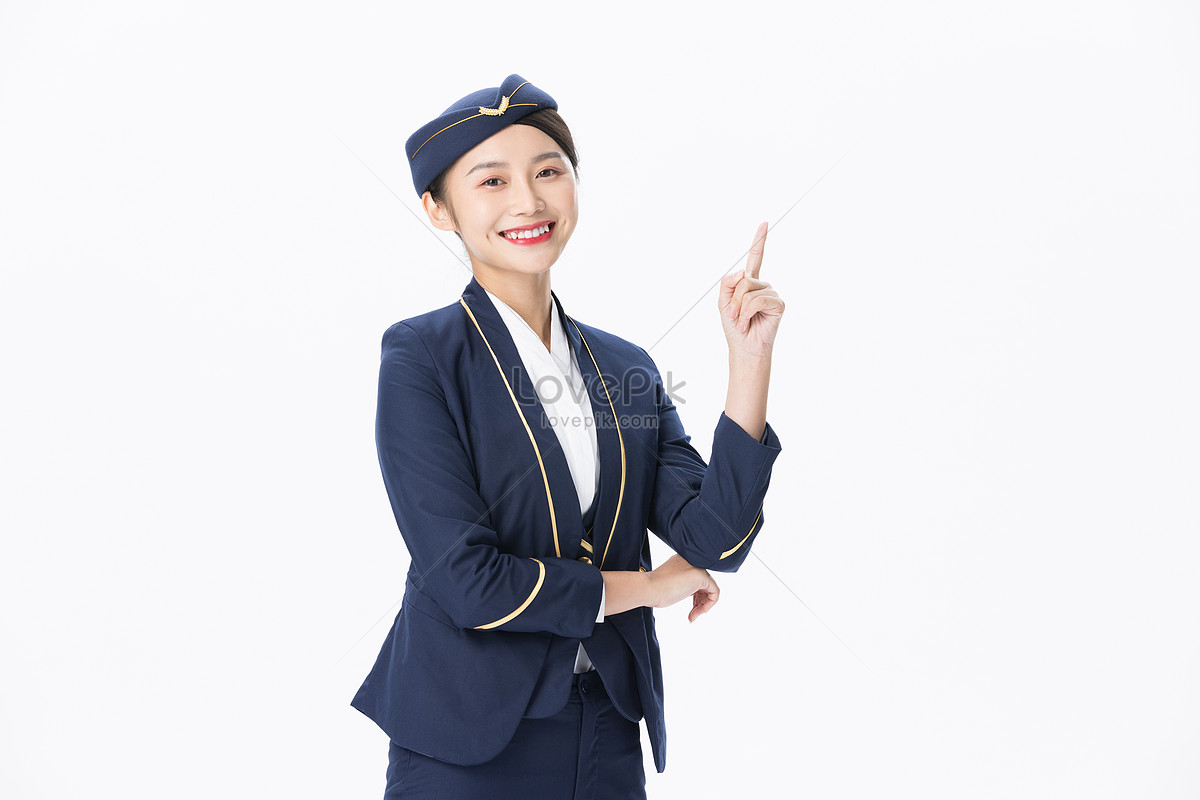 Stewardess Flight Attendant Service Professional Image Picture And HD ...