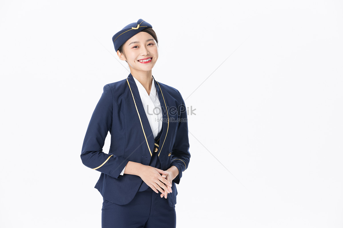 Stewardess Flight Attendant Service Professional Image Picture And HD ...