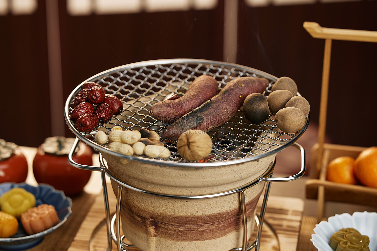 Food On Charcoal Grill Picture And HD Photos | Free Download On Lovepik