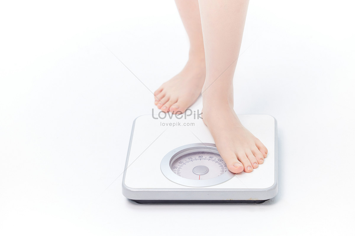 Bathroom Scales Pink Personal Scales Stock Vector - Illustration