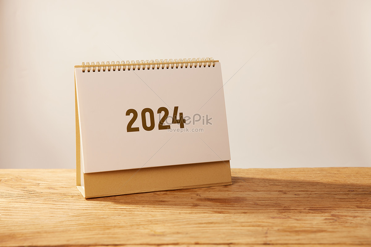 Vettori e Illustrazioni di Calendario tavolo 2024 con download